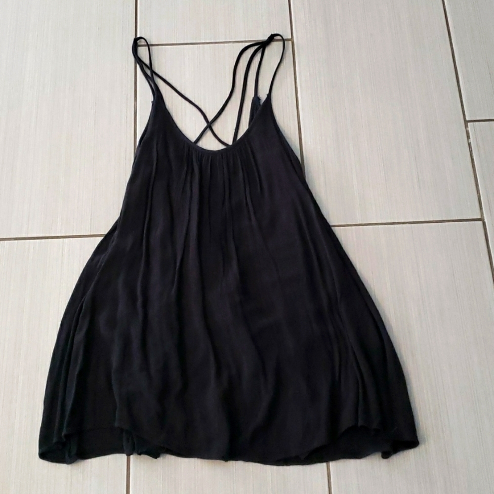 ROXY Black Strappy Women’s Swim Coverup